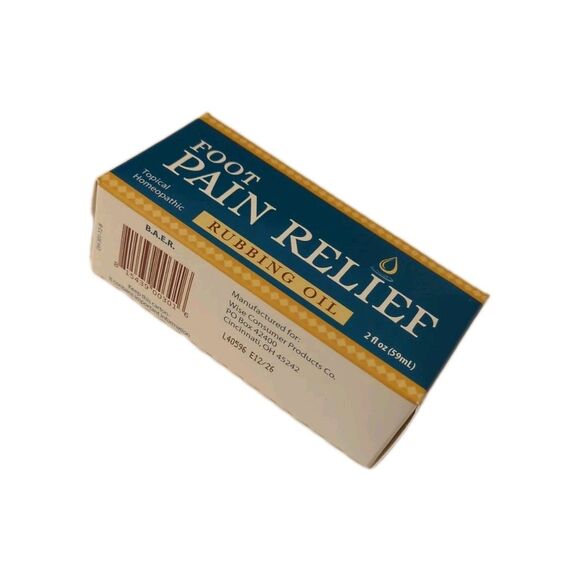 NEW Frankincense & Myrrh Foot Pain Relief Rubbing Oil 2 fl oz Liq - Picture 2 of 8